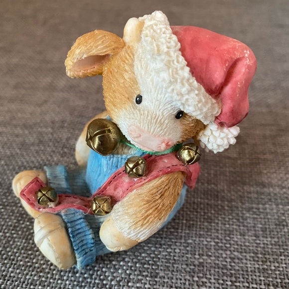 Enesco Accents Marys Moo Moos By Enescojingle Bull Cow With Jingle